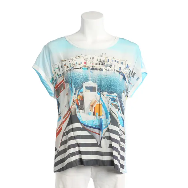 Shirt, in Multicolored, Silk, Marc Cain