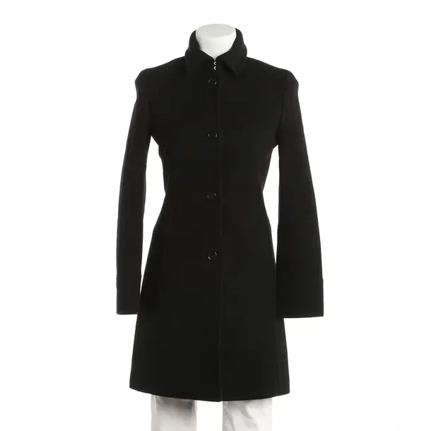 Cappotto mezza stagione, in Nero, Cotone, Hugo Boss Etichetta Rossa