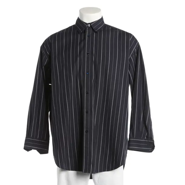 Shirt, in Navy, Cotton, Balenciaga