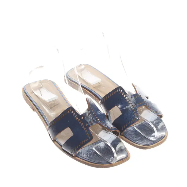 Sandals, in Navy, Hermès