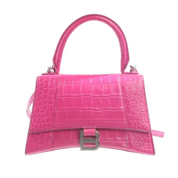 Handbag, in Fuchsia, Leather, Balenciaga