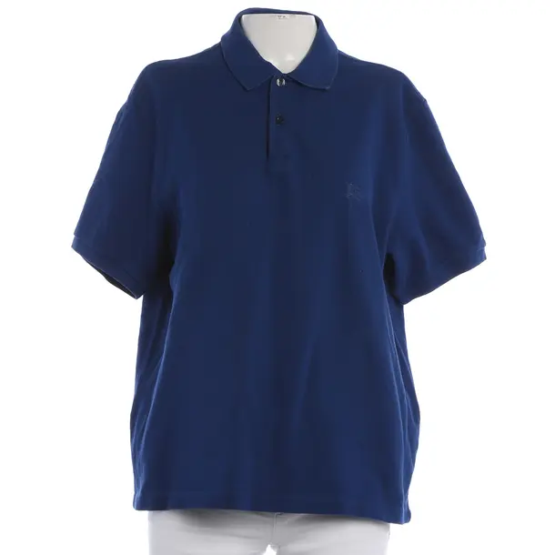 Polo Shirt, in Blue, Cotton, Burberry