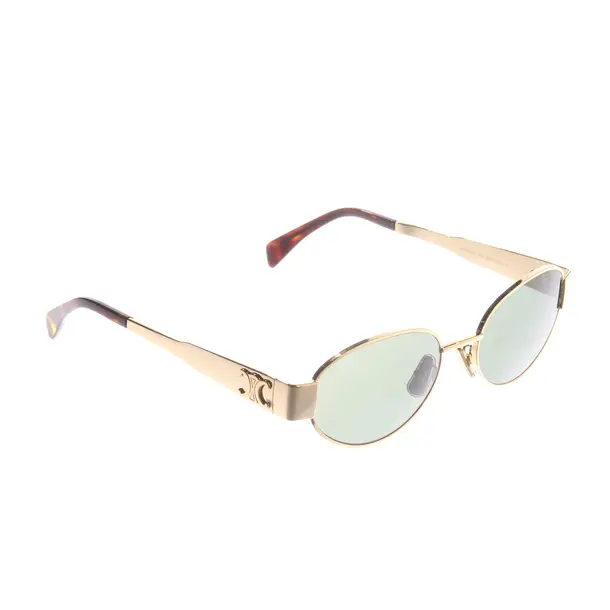 Sunglasses, in Gold, Synthetic / Metal, Céline