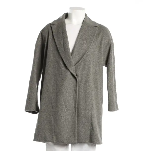 Übergangsmantel, in Grau, Wolle, Fabiana Filippi