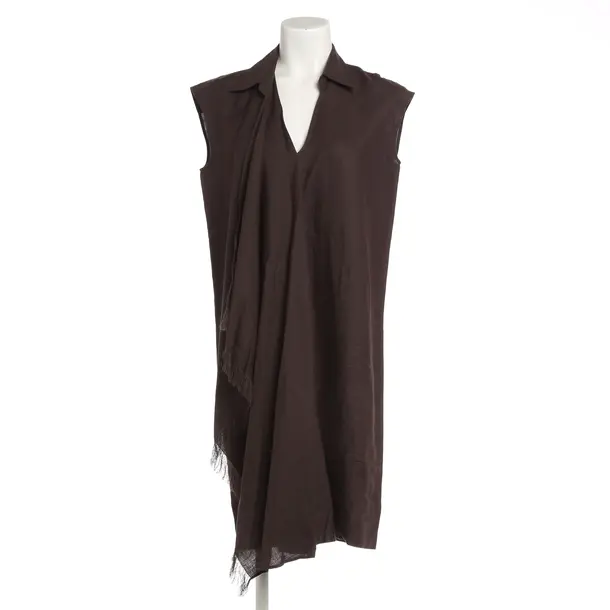 Dress, in Brown, Linen, Max Mara
