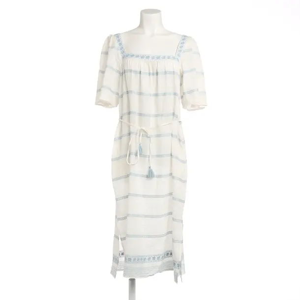 Dress, in White, Linen, Tory Burch
