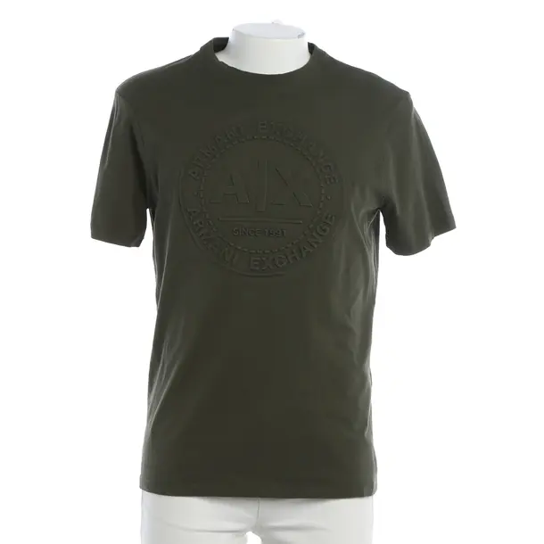 T-Shirt, in Green, Cotton, Armani Exchange