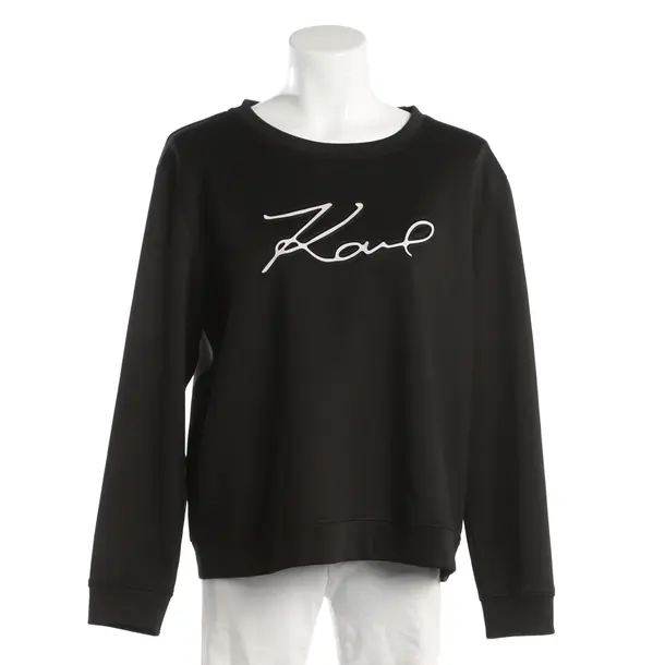 Sweatshirt, in Schwarz, Polyester, Karl Lagerfeld