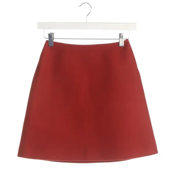 Gonna, in Rosso, Lana, Alaia