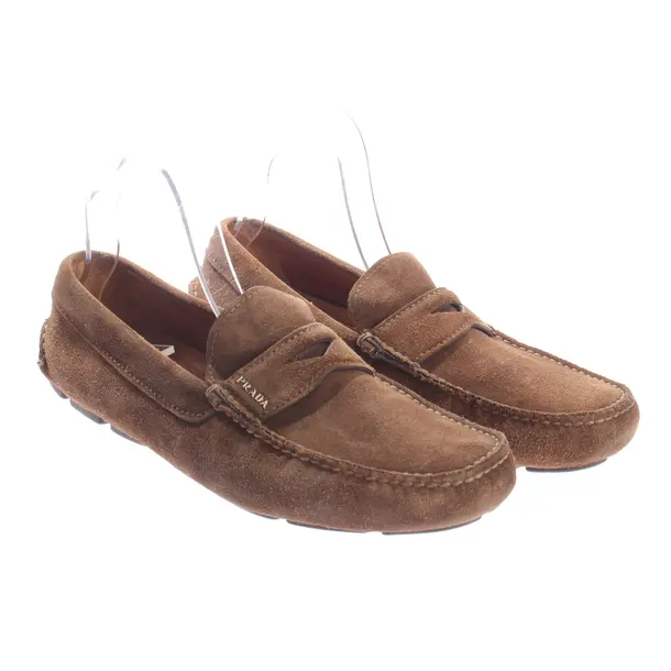 Halbschuhe, in Braun, Prada