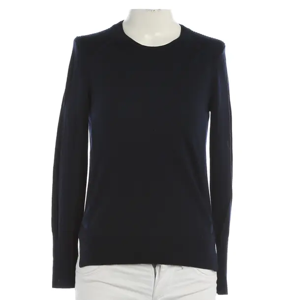 Wollpullover, in Navy, Wolle, Burberry