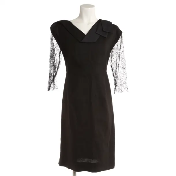 Cocktailkleid, in Schwarz, Baumwolle, Gucci