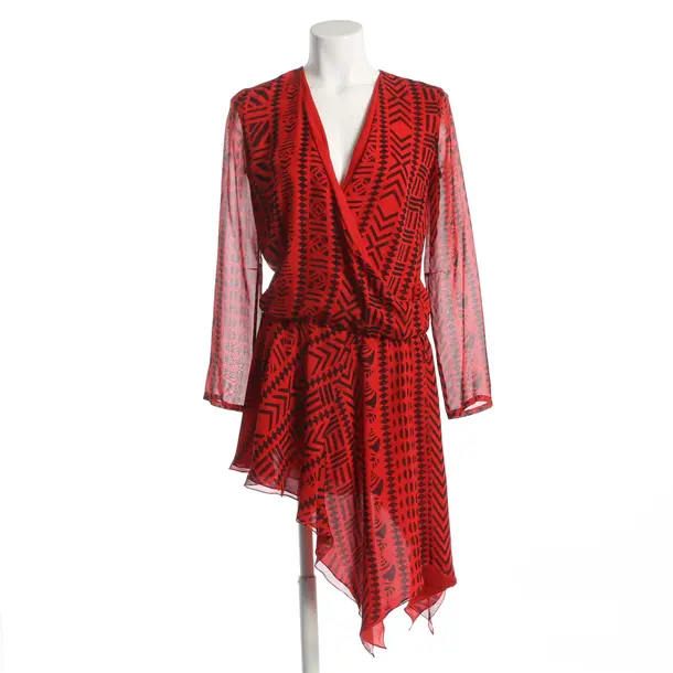 Cocktailkleid, in Rot, Seide, Patrizia Pepe