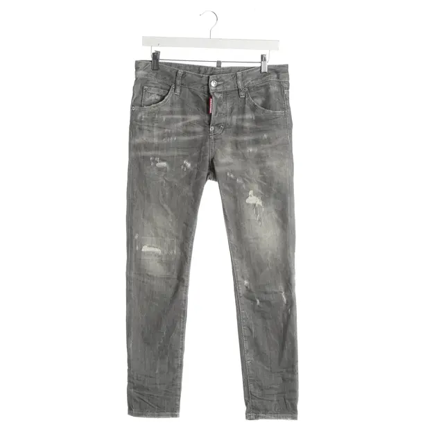 Jeans Skinny, in Hellgrau, Baumwolle, Dsquared