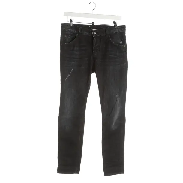 Slim Fit Jeans, in Black, Cotton, Dsquared