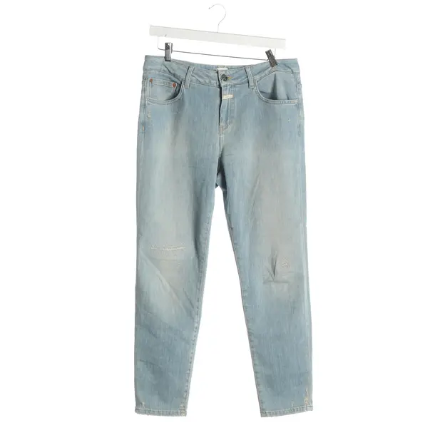 Slim Fit Jeans, in Light Blue, Cotton, Closed