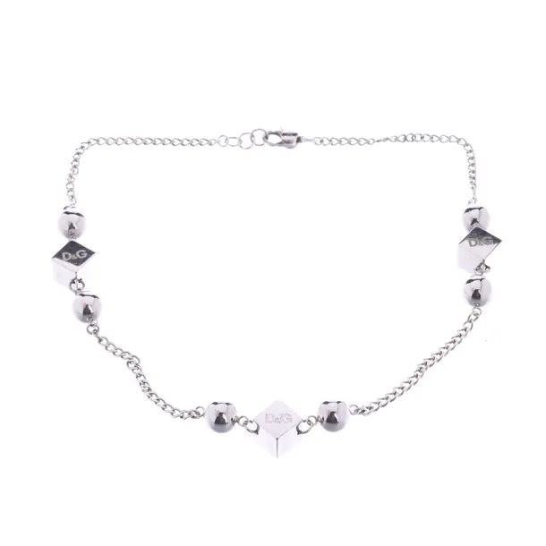 Halskette, in Silber, Metall (metallisch, metallisiert), Dolce & Gabbana