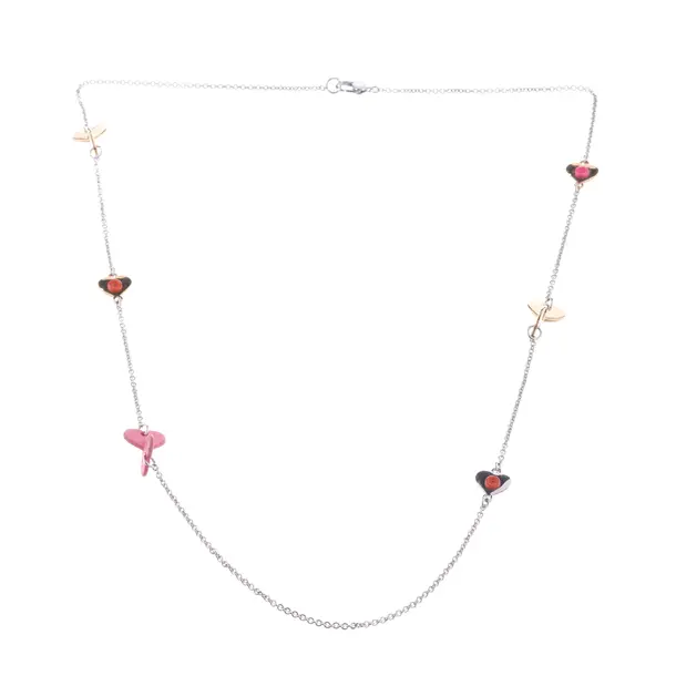 Halskette, in Mehrfarbig, Metall (metallisch, metallisiert), Marc Jacobs