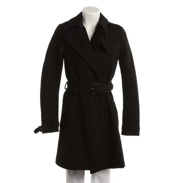 Cappotto mezza stagione, in Nero, Lana, Maje