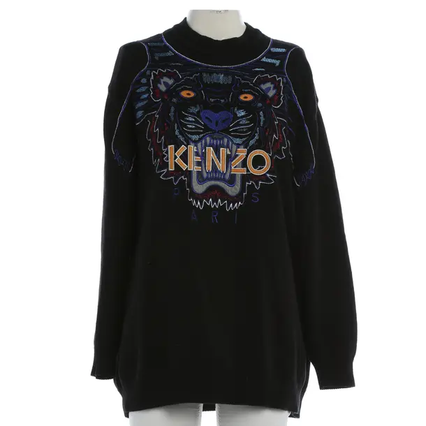 Sweatshirt, in Schwarz, Baumwolle, Kenzo