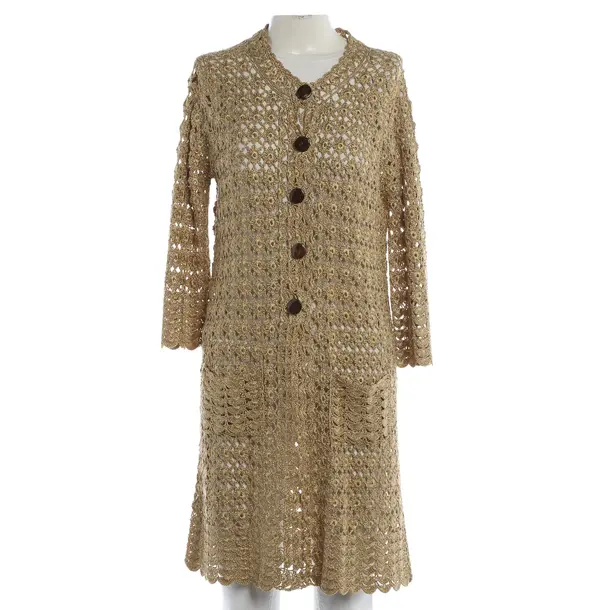 Strickjacke, in Gold, Acetat, Diane von Furstenberg
