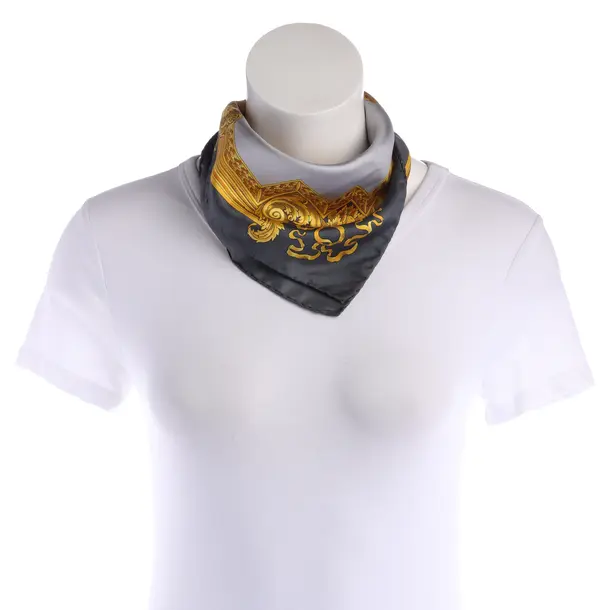 Shawl, in Multicolored, Silk, Versace