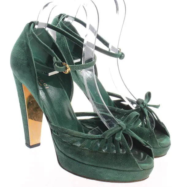 Sandali, in Verde, Gucci