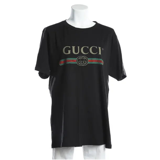 Shirt, in Schwarz, Baumwolle, Gucci