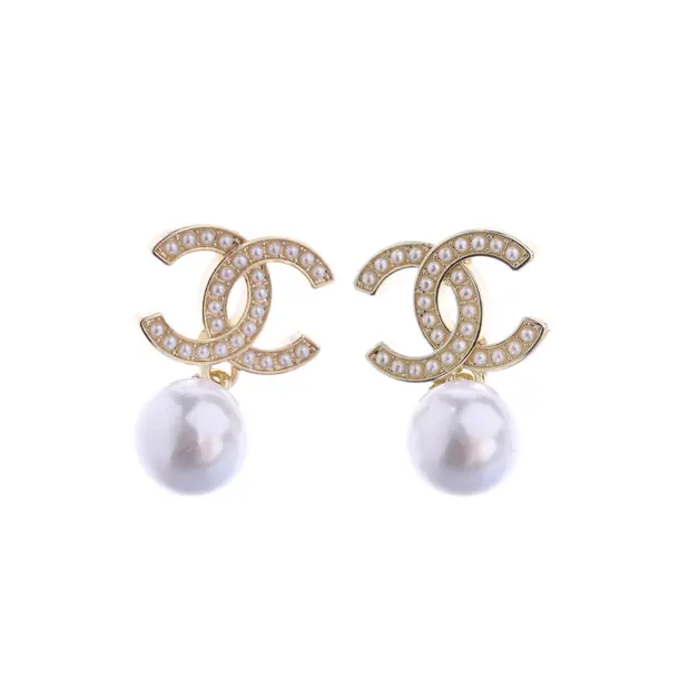 Orecchini, in Oro, Metallo (metallico, metallizzato), Chanel