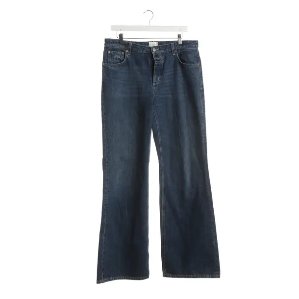 Straight Fit Jeans, in Blue, Cotton, Closed