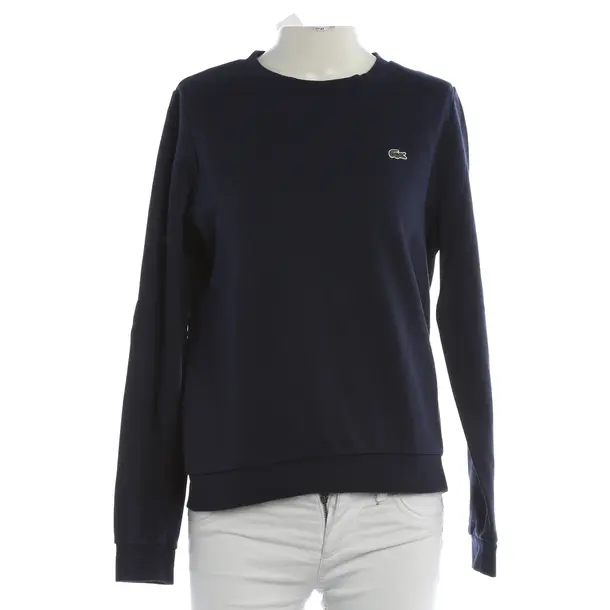 Felpa, in Blu, Cotone, Lacoste
