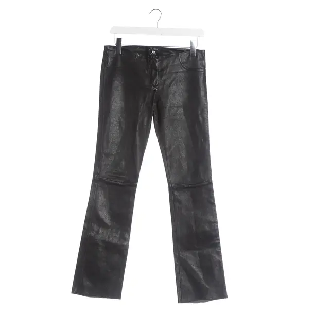 Pants, in Black, Leather, Jitrois