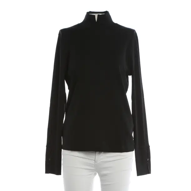 Long Sleeve Shirt, in Black, Cotton, Marc Cain