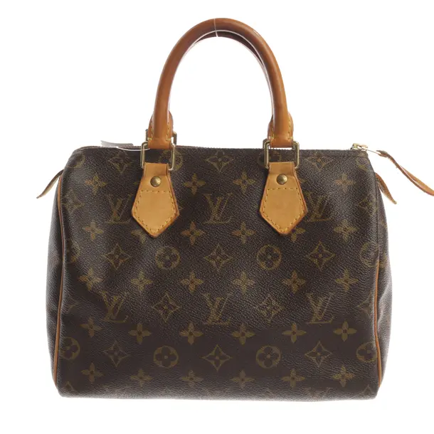 Handtasche, in Dunkelbraun, Canvas, Louis Vuitton