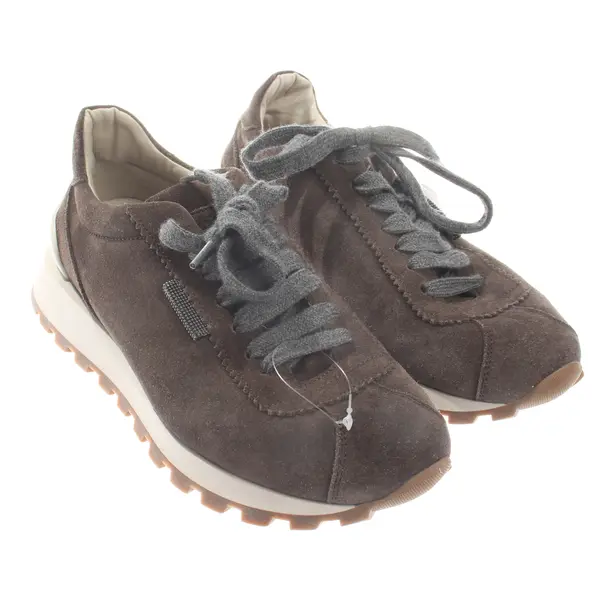 Sneaker, in Marrone, Brunello Cucinelli