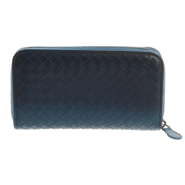Geldbörse, in Blau, Leder, Bottega Veneta