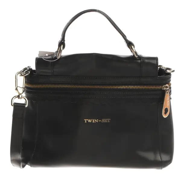 Handtasche, in Schwarz, Leder, Twin Set