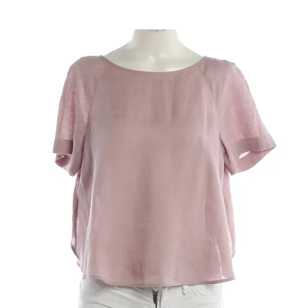 Camicetta, in Rosa chiaro, Lino, Emporio Armani
