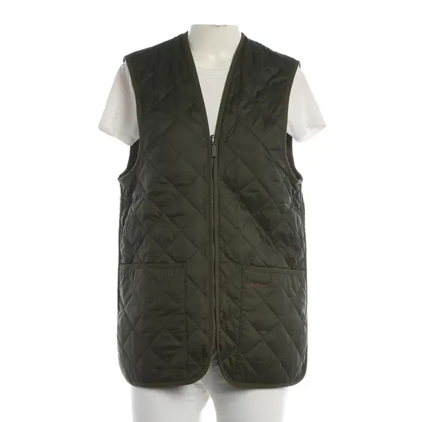 Vest, in Green, Polyimide, Barbour