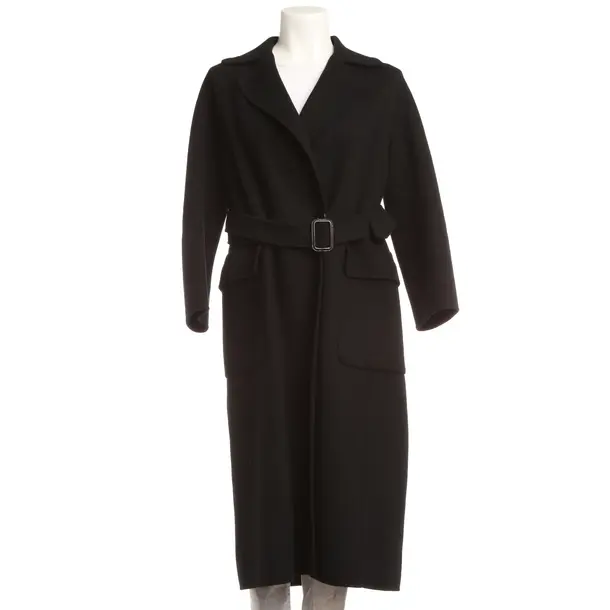 Übergangsmantel, in Schwarz, Viskose, Max Mara