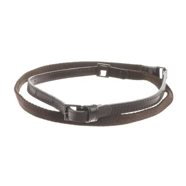 Belt, in Dark Brown, Leather, Max Mara