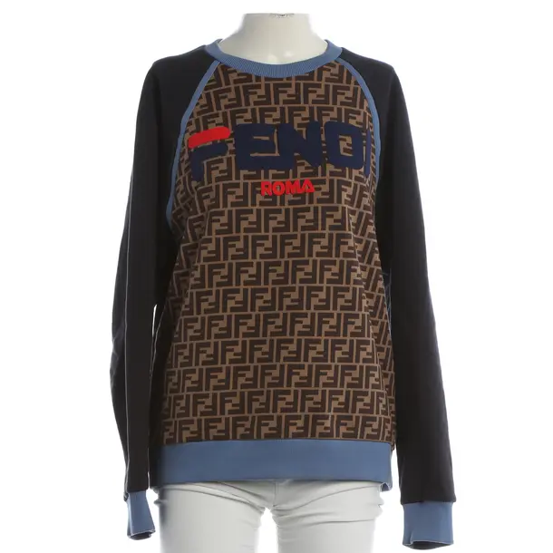 Sweatshirt, in Multicolored, Cotton, Fendi