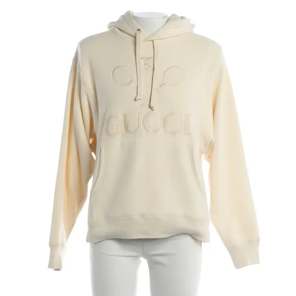 Hoodie, in Cream, Baumwolle, Gucci