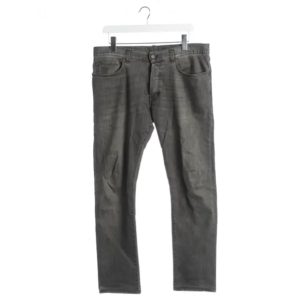 Jeans Slim Fit, in Grau, Baumwolle, Saint Laurent