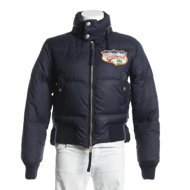 Down Puffer Jacket, in Navy, Polyamide, Dsquared