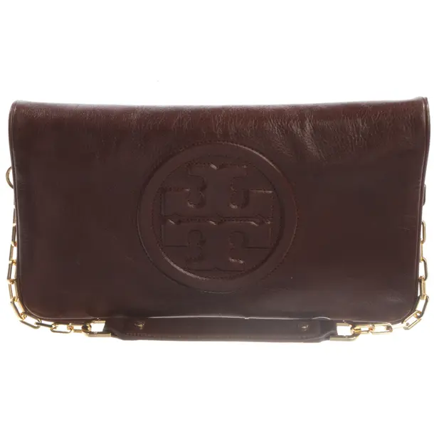 Shoulder Bag, in Brown, Leather, Tory Burch