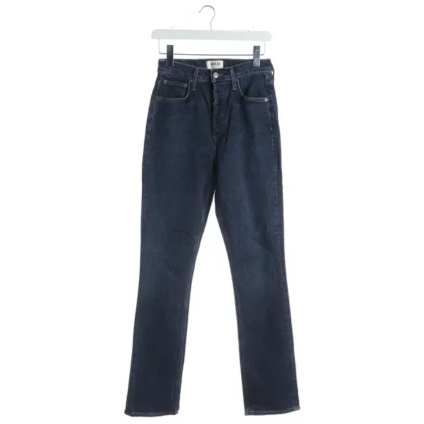 Skinny Jeans, in Navy, Cotton, Agolde