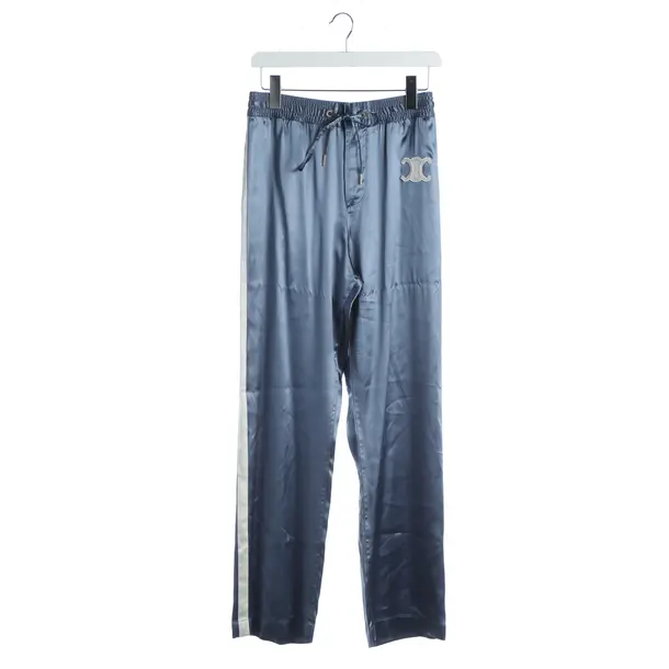Pantaloni, in Blu, Acetato, Céline