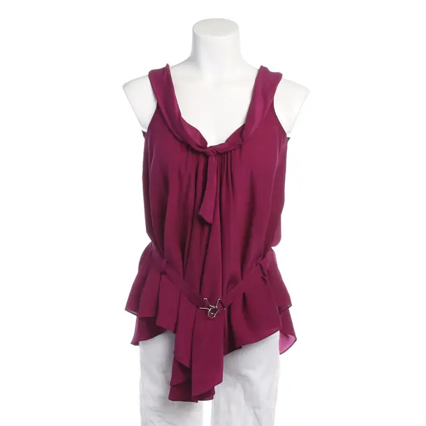 Seidenbluse in Lila, Seide, Balenciaga