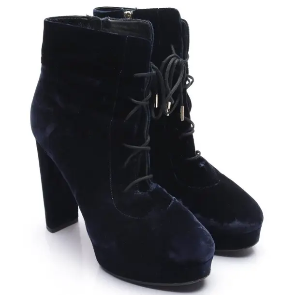 Ankle Boots, in Navy, Jimmy Choo